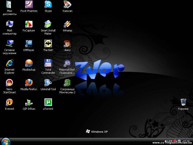 Windows XP Service Pack 3 (ZverDVD 2010.8 + AlkidSE) - Windows.